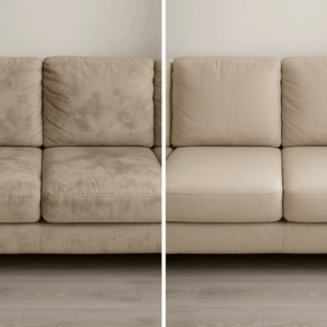 Clean Sofa in cozy living room