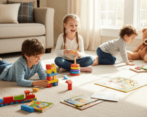 Hypoallergenic Carpet Cleaning, Baby Crawling on Carpet