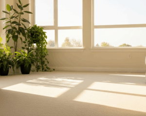 Clean Living Room Carpet
